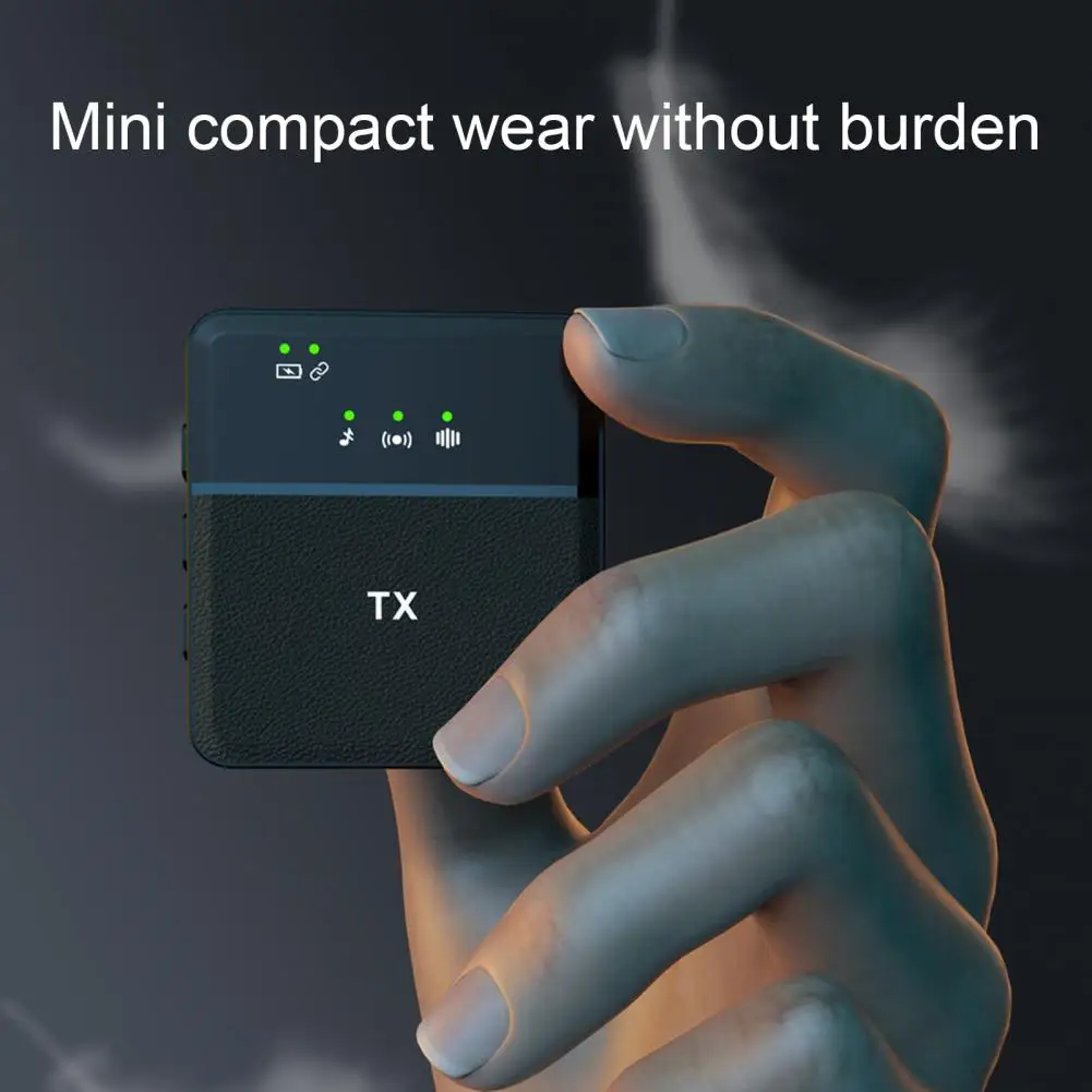 SX8 Type-C Single Lavalier Wireless Microphone for Interview and Vlog | Type-c Single Professional Lavalier Wireless Microphone - Image 8