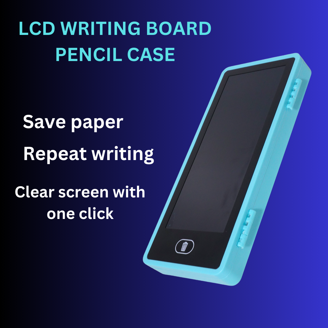 LCD Drawing Pen Case Easy Writing with Eye Protection, Lock Screen, Large Space LCD Drawing Pen Case-One Key Erase (Random Color) - Image 12