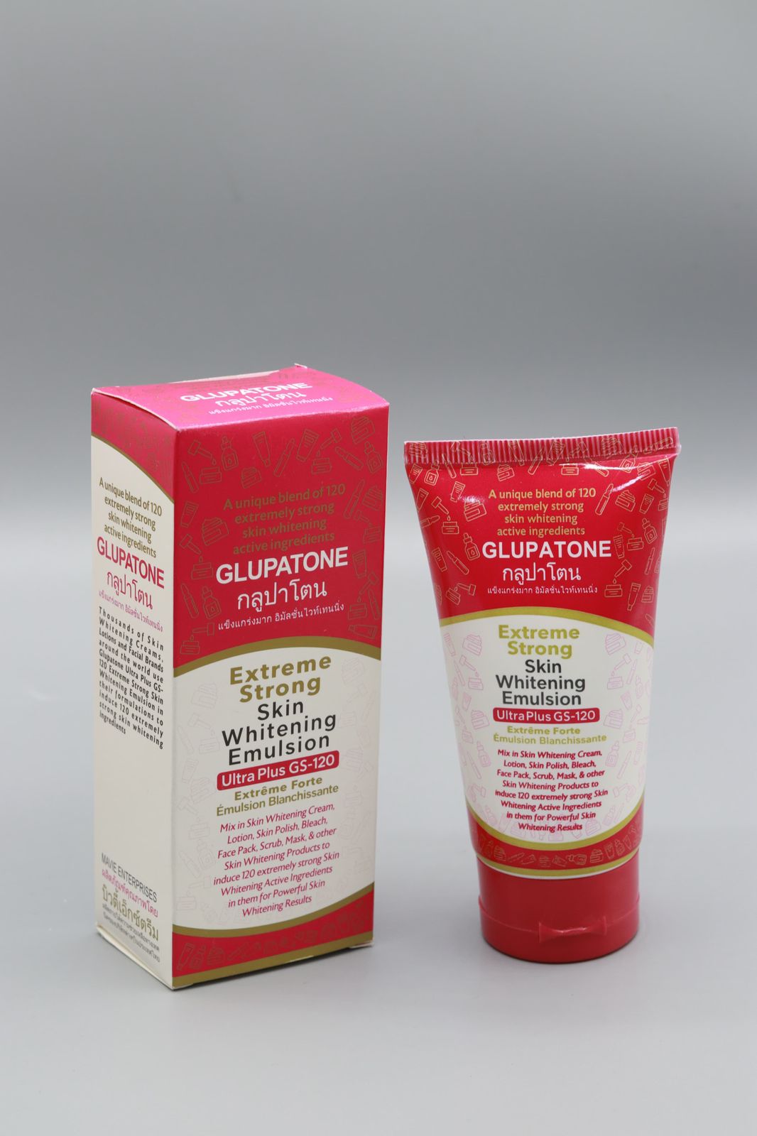Glupatone Whitening Face Wash GS 120 - Extreme Strong Powerful Whitening for Clear Skin 100ml - Image 3