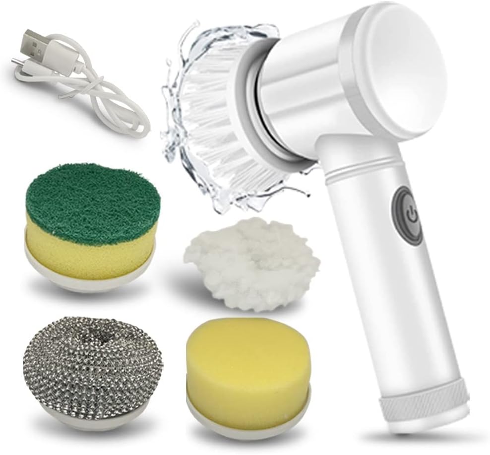 Magic Brush Wireless Battery Cleaning Brush Bathtub Tile Professional Cleaning Brush Rechargeable - Image 8
