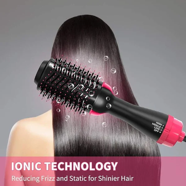 One Step 3 in 1 Hair Dryer and Volumizer / Hot Air Brush - Comb For Drying, Straightening, and Curling - Image 3