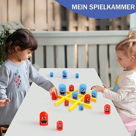Tic Tac Toe Game, 2 Player Board Games, Big Eat Small Game - Image 3