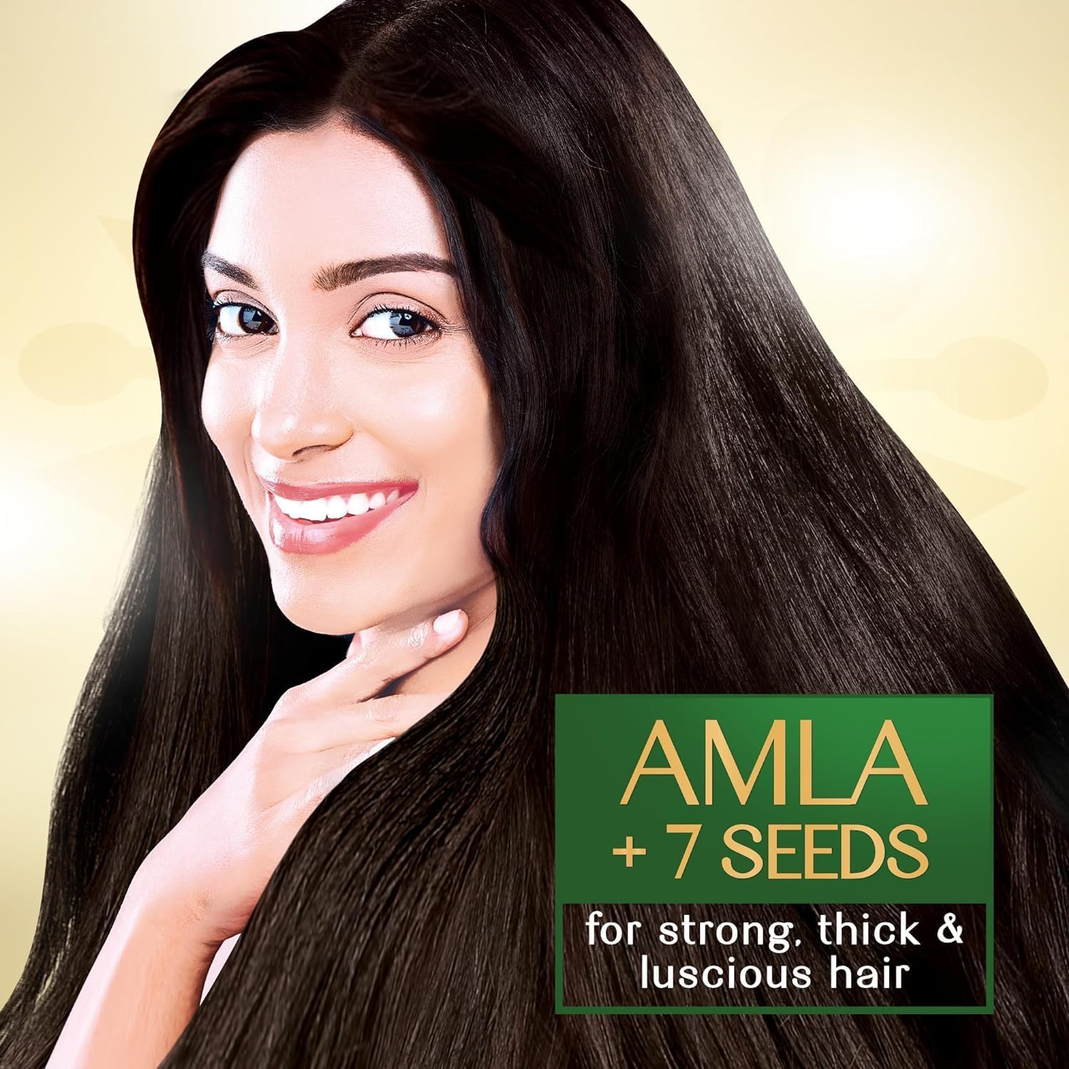 Herbs India Amla & 7 Seeds Hair Oil - 280 ml, Nourishing Blend for Hair Growth, Strength & Shine - Image 3
