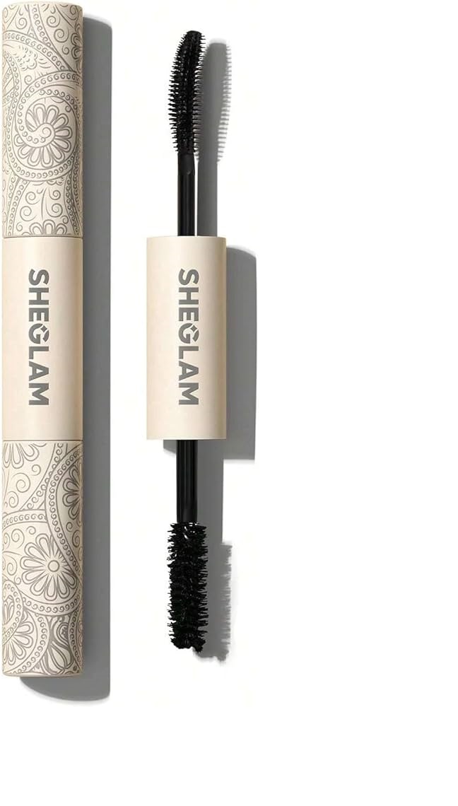 SHEGLAM 2 In 1 Black Volume and Length Waterproof Mascara - Image 2