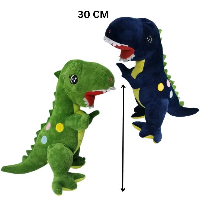 30cm Dinosaur Plush Toy for Kids | Soft & Cuddly Dino Stuffed Animal for Boys & Girls | Premium Quality Dino Soft Toy for Babies & Toddlers – Random Color - Image 6