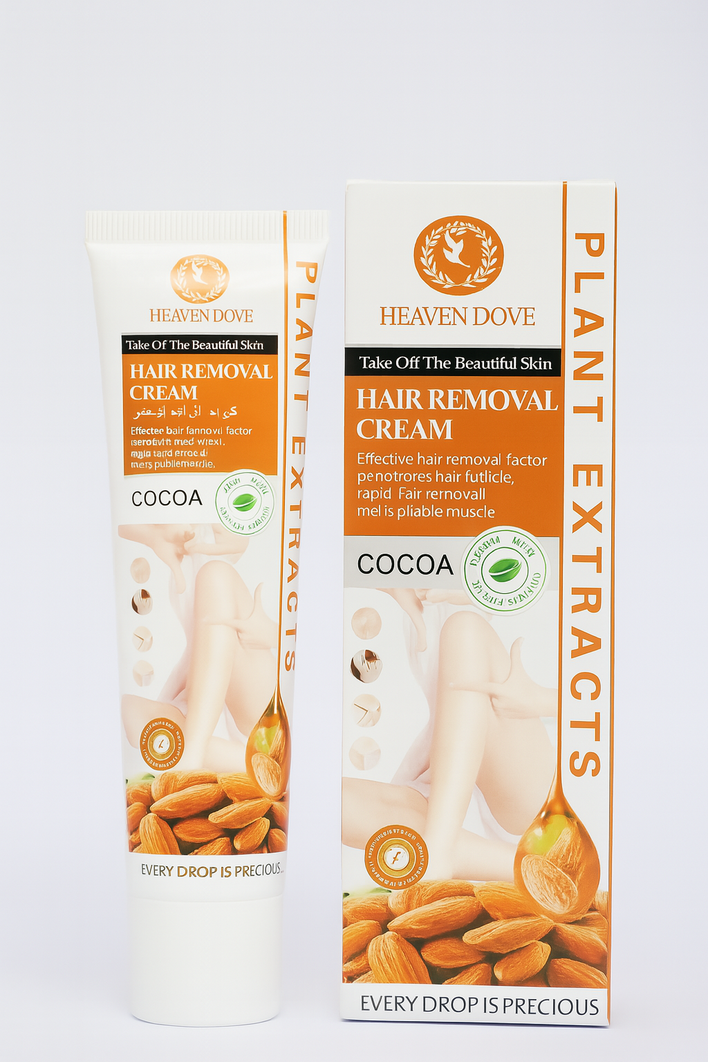 Heaven Duve Hair Removal Cream 100g - Smooth & Gentle Skin Care for Easy Hair Removal - Image 4