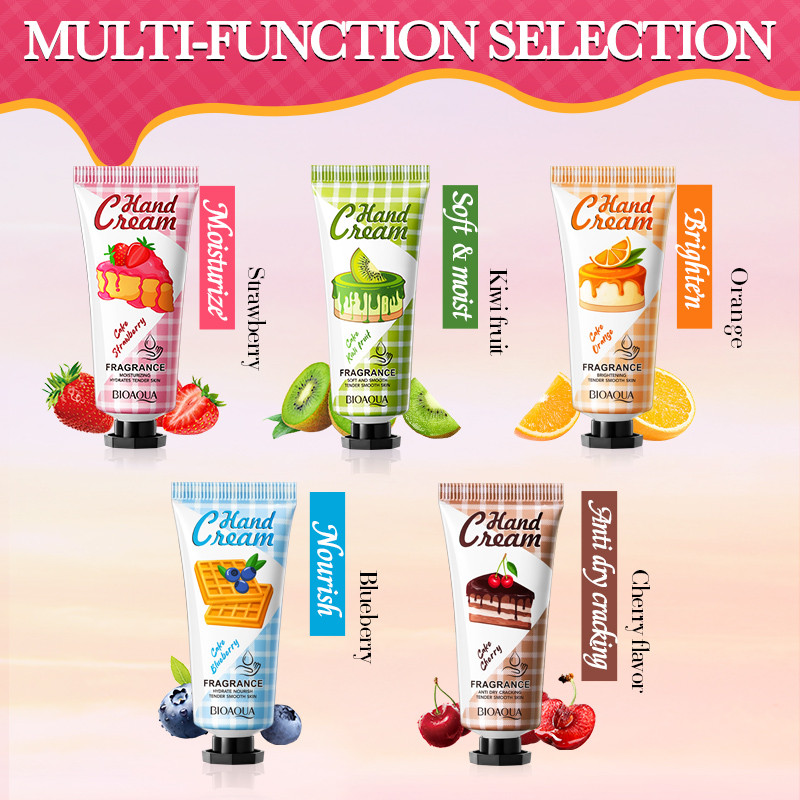 Pack Of 05 - Bio Aqua Hand Cream Set | Best Quality Hand Cream Set | Cream For Skin - Image 6