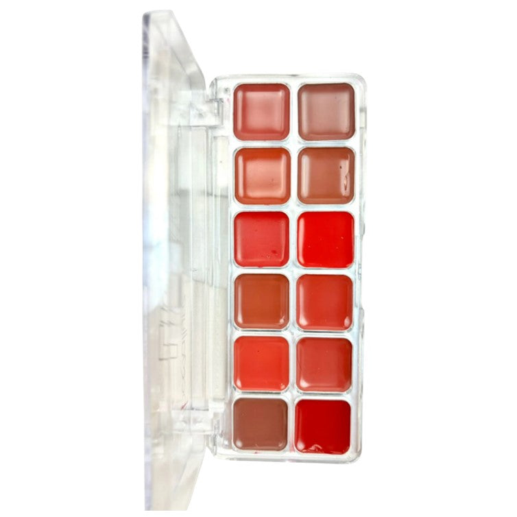 Violet Makup Lip Cream Pallete | Matte Color Lipstick Palette | Eyeshadow Pallete (Random Shades) - Image 4