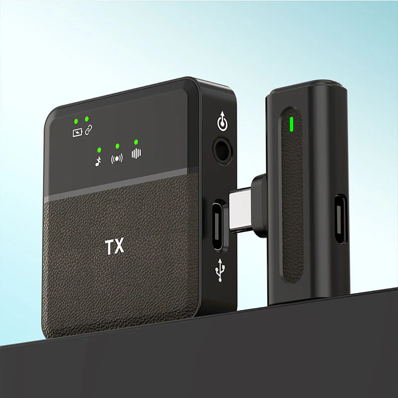 SX8 Type-C Single Lavalier Wireless Microphone for Interview and Vlog | Type-c Single Professional Lavalier Wireless Microphone - Image 3