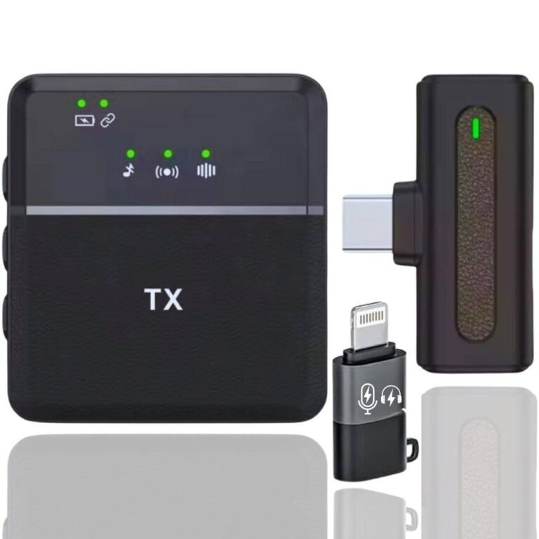 SX8 Type-C Single Lavalier Wireless Microphone for Interview and Vlog | Type-c Single Professional Lavalier Wireless Microphone - Image 5