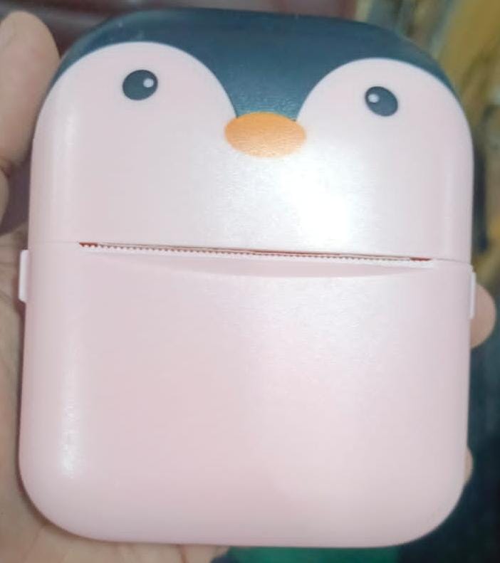 The Adorable Penguin Design Rechargeable Portable Mini Printer (random color) - Image 4