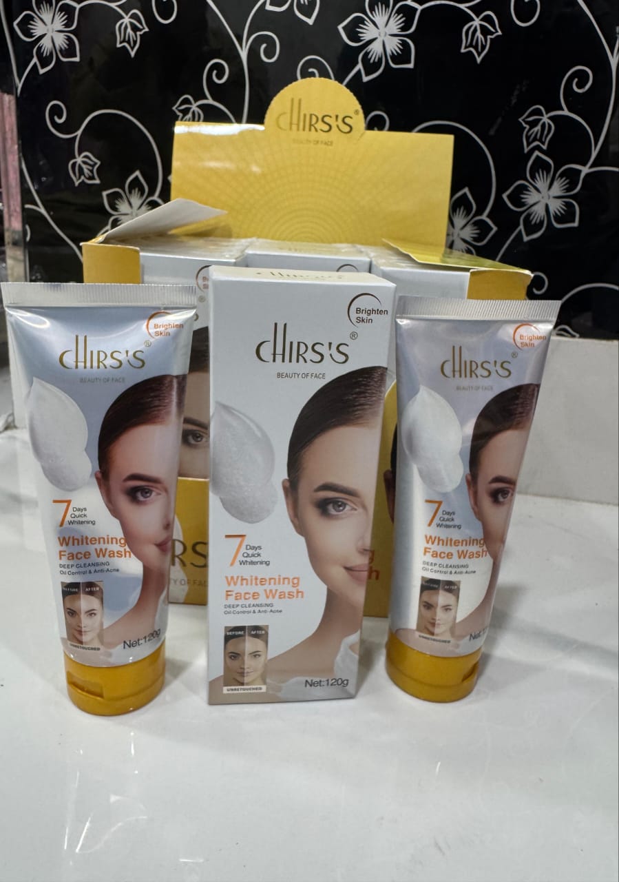 Chirsâ„¢s 7 Day Whitening Facewash 120g - Image 2