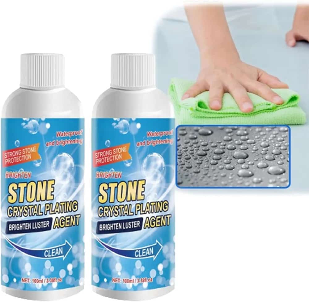 Stone crystal Agent Cleaner, Marble Cleaner and Polish, Universal Stone Cleaner(Tile cleaner) 250ml - Image 3