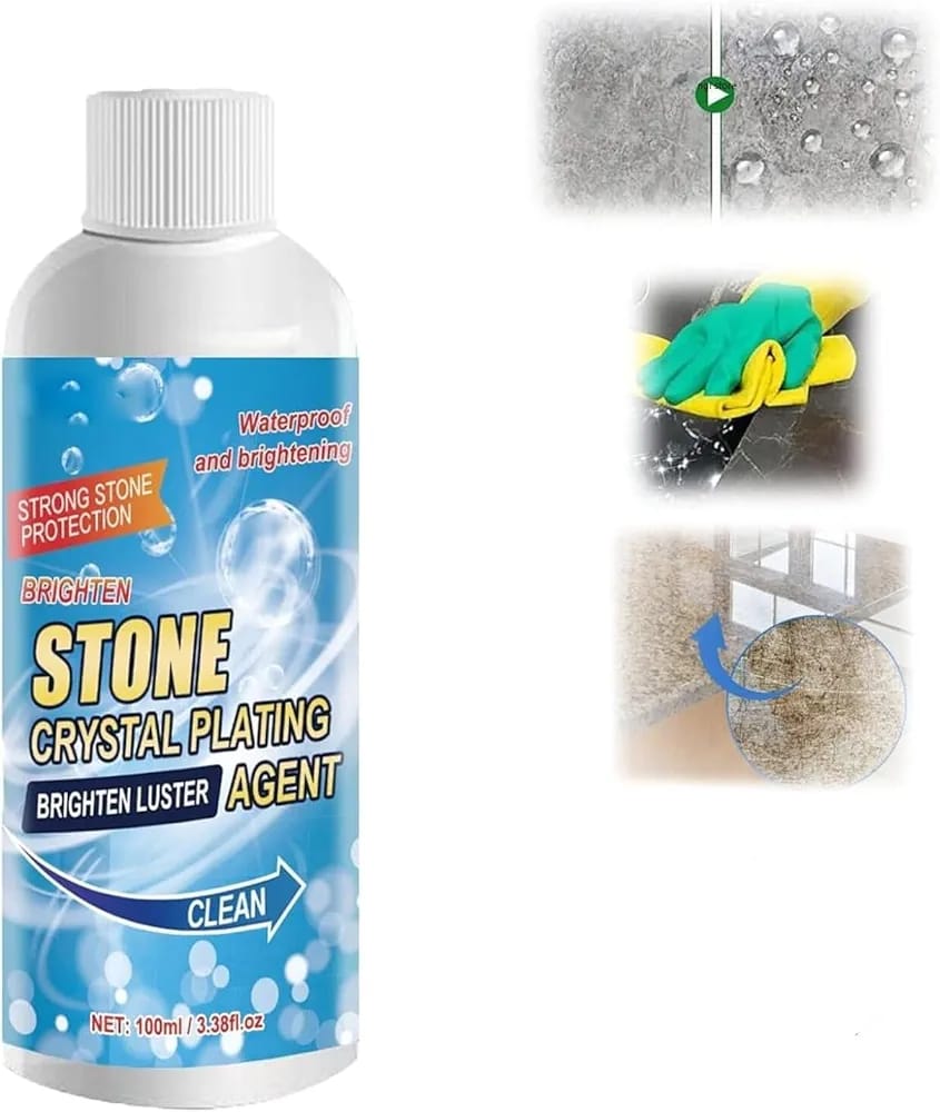 Stone crystal Agent Cleaner, Marble Cleaner and Polish, Universal Stone Cleaner(Tile cleaner) 250ml - Image 5