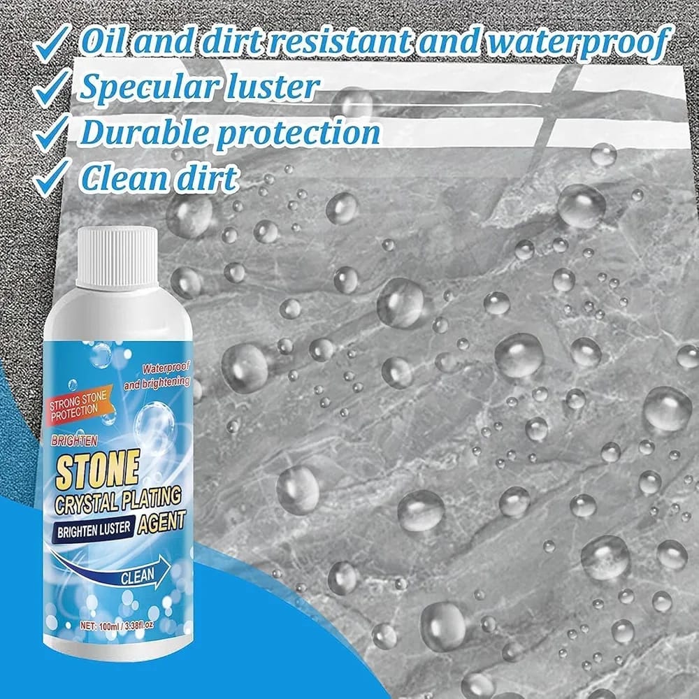 Stone crystal Agent Cleaner, Marble Cleaner and Polish, Universal Stone Cleaner(Tile cleaner) 250ml - Image 6