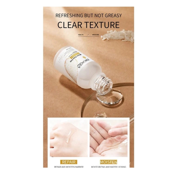 BIOAOUA Hyaluronic Acid Rice Raw Pulp Essence Face Serum 15ml - Image 3