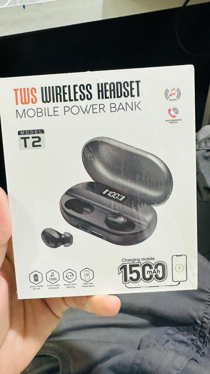 T2 TWS Wireless Headset - Image 8