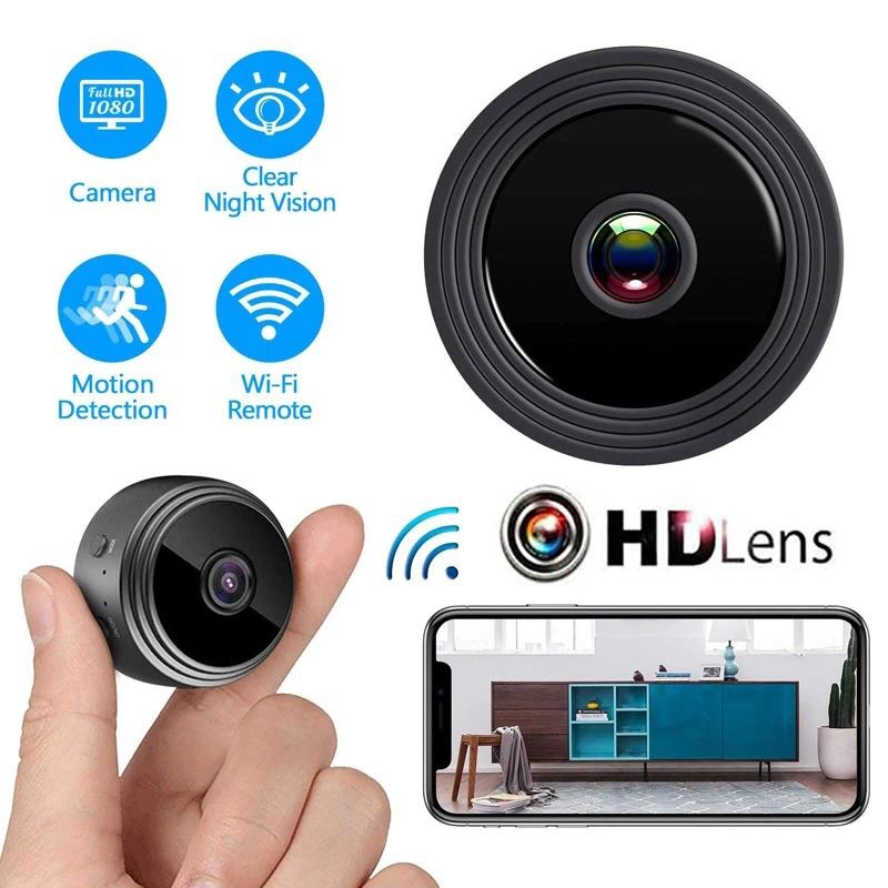 A9 Mini Wireless Camera 1080P HD IP WIFI Camera Day / Night Vision - Image 4