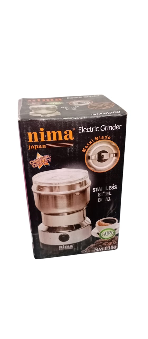 Nima MULTI PURPOSE ELECTRIC COFFEE GRINDER AUTOMATIC COFFEE SPICE BEAN GRINDER STAINLESS STEEL - Image 2
