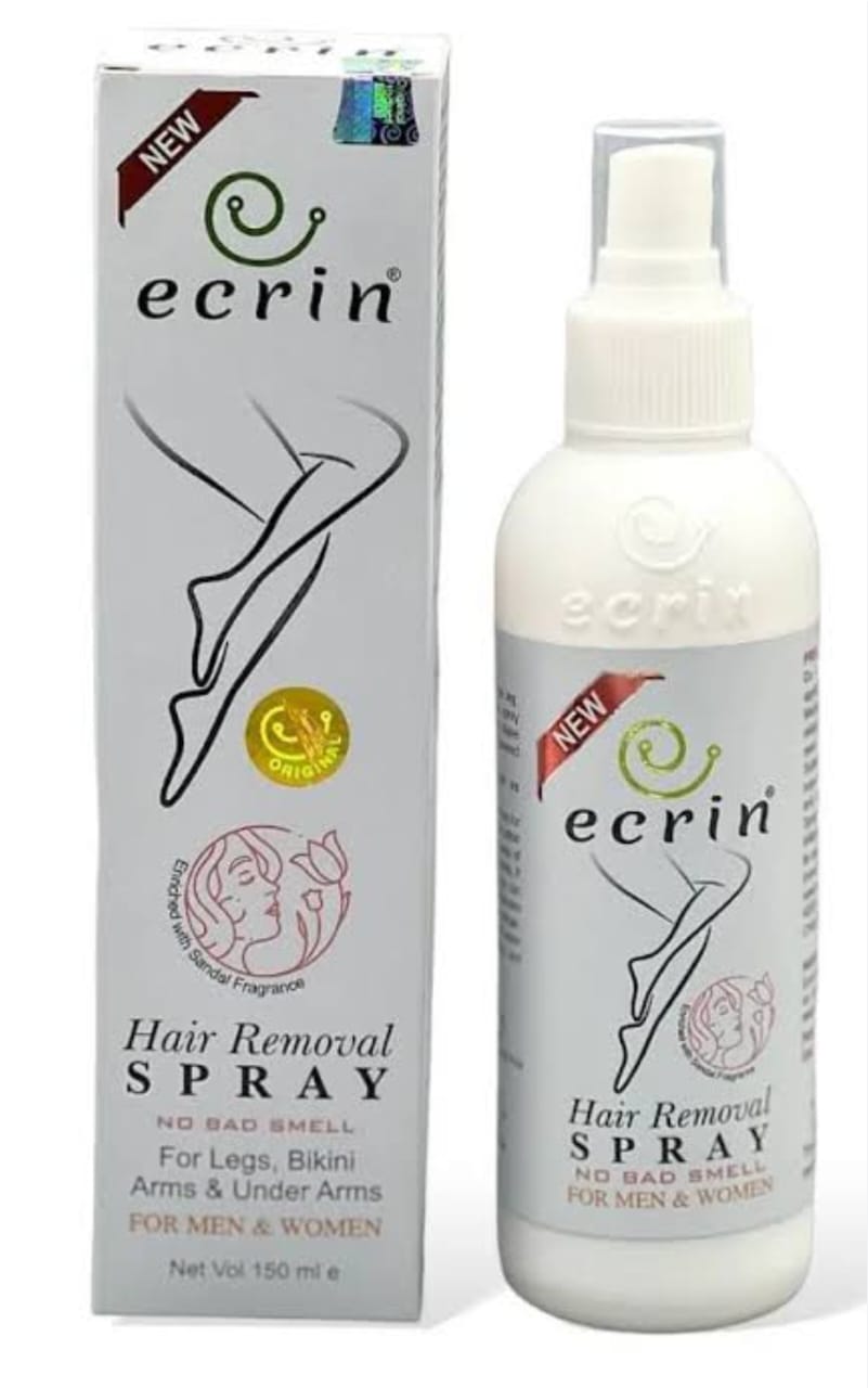 150ml Ecrin Hair Remover Spray - | Best Quality Hair Removal Spray | Body Hair Removal Spray ( With Box ) - Image 3
