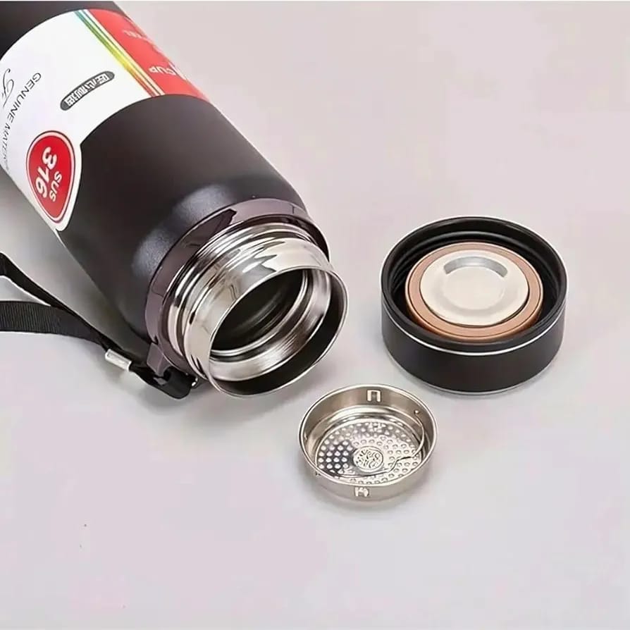 Vacuum Flask Thermos Bottle Stainless Steel Double Wall Tumbler Sports Coffee Mug Leakproof Insulated Drinkware 800ml (Random Color) - Image 4