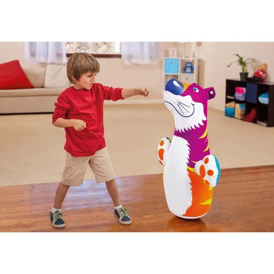 Intex Animal Punching Bag Toy For Kids 3D Bop Bag Boxers Punching Bag Toy Gift Kids Fun ( Random Animal ) - Image 3