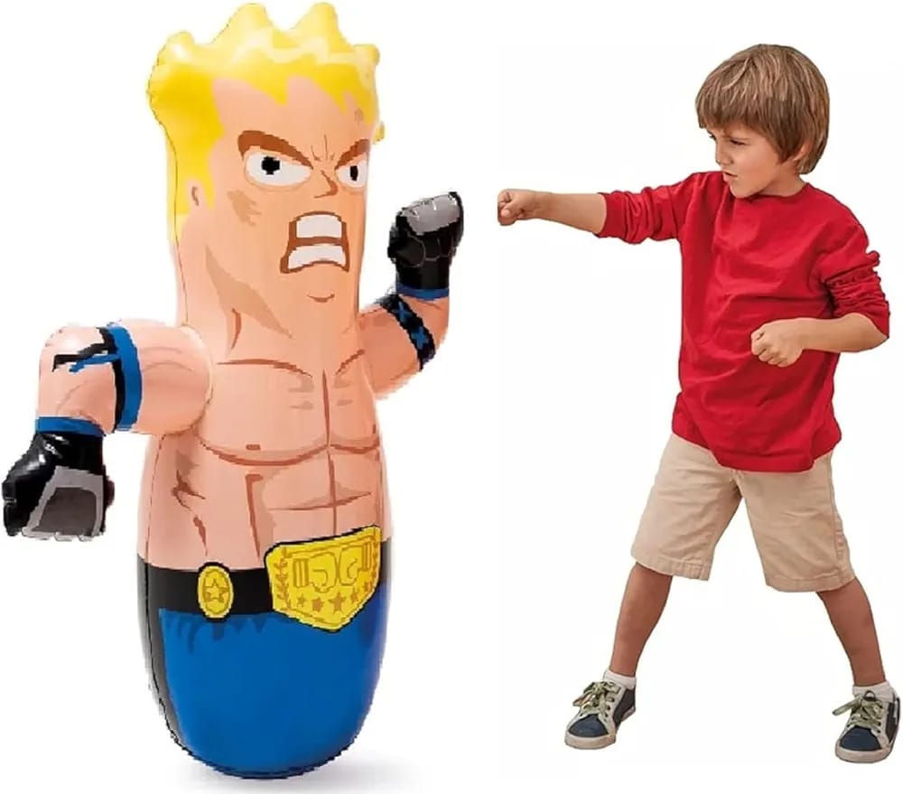 Intex Animal Punching Bag Toy For Kids 3D Bop Bag Boxers Punching Bag Toy Gift Kids Fun ( Random Animal ) - Image 8
