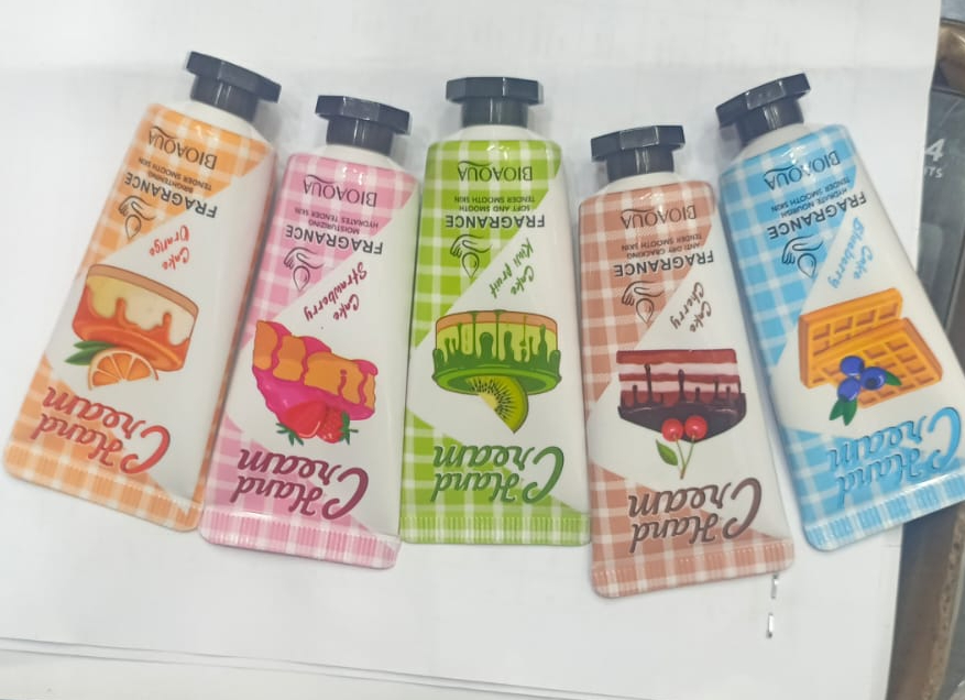 Pack Of 05 - Bio Aqua Hand Cream Set | Best Quality Hand Cream Set | Cream For Skin - Image 3