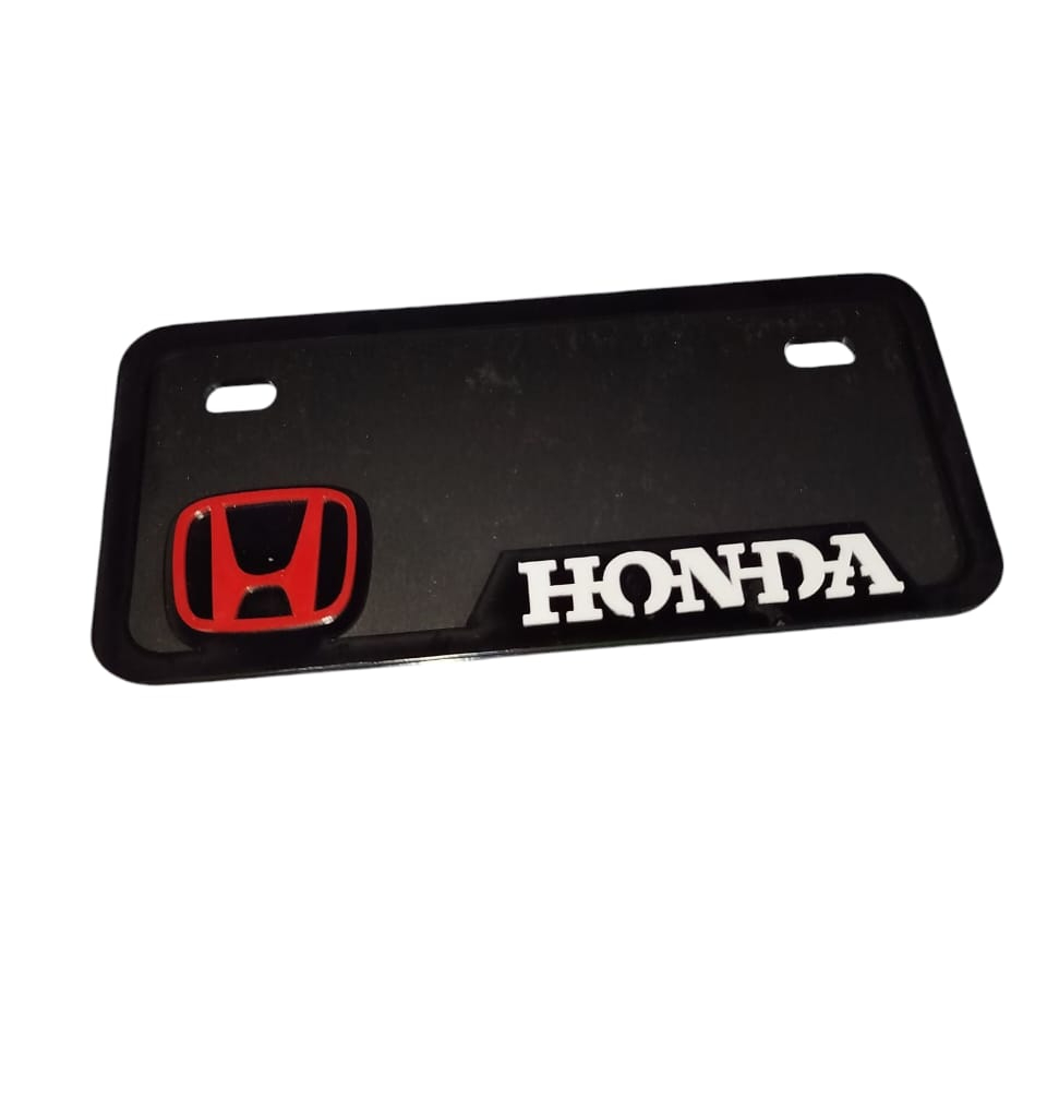1 Piece Honda blank fancy Back number plate | Blank Number Plate for All CD 70 bikes - Image 4