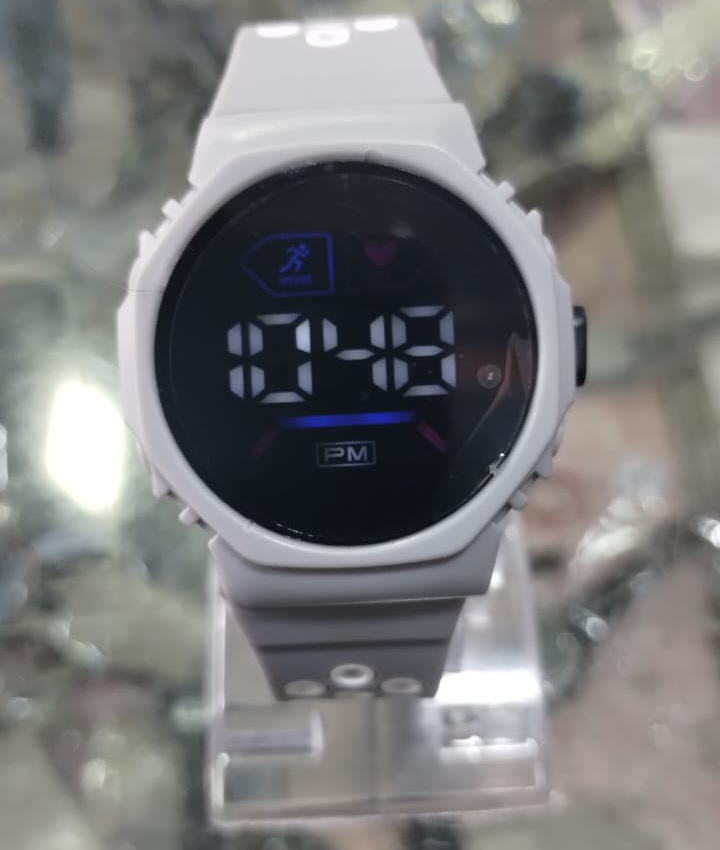 Digital Wrist Watch | Wrist Watch For Men | Wrist Watch For Boys | Wrist Watch For Kids | Best Quality Wrist Watch with Digital Display - Cell Operated Watch - Silicone Watch ( Without Box ) - Image 3