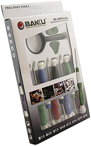 Baku 11 Pcs BK- 8600 Stainless Steel Precision Screwdriver Tool Kit Set For Mobile Laptop Repairing - Image 5