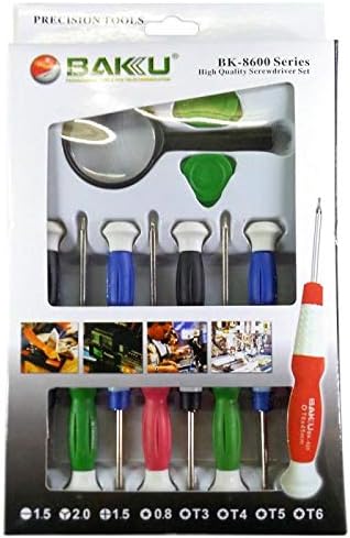 Baku 11 Pcs BK- 8600 Stainless Steel Precision Screwdriver Tool Kit Set For Mobile Laptop Repairing - Image 8