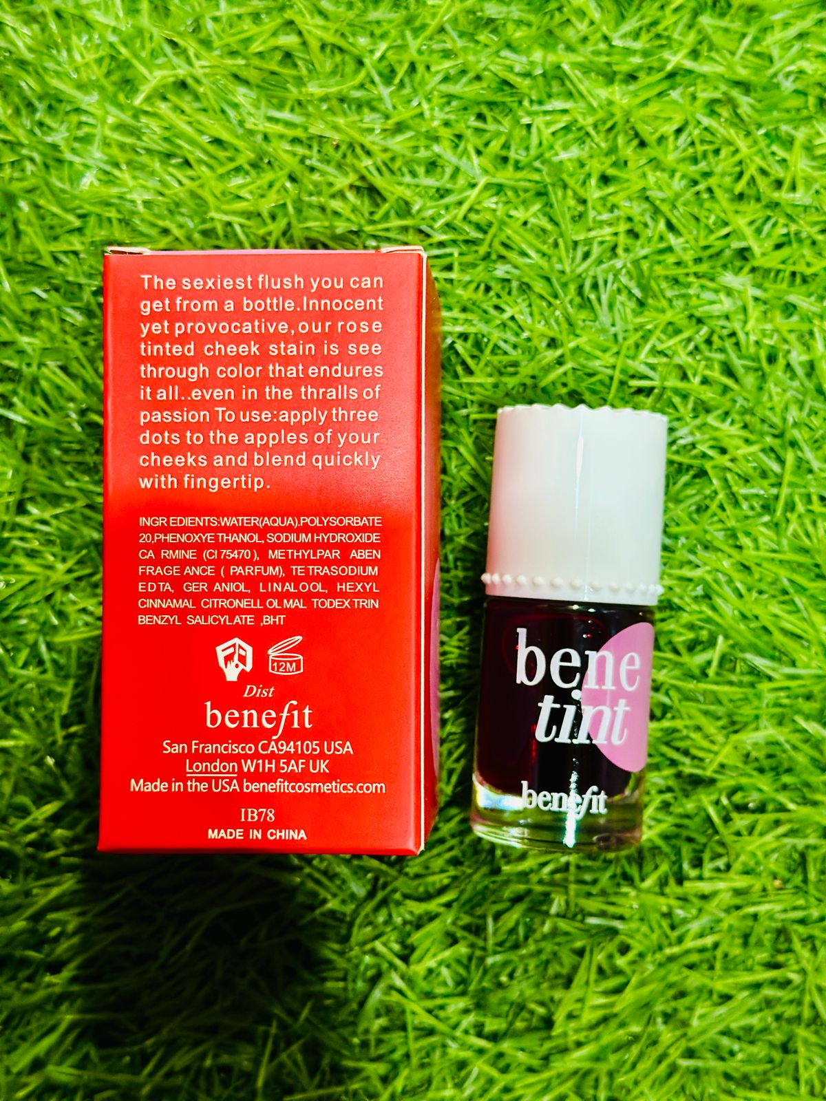 Benefit Benetint Rose-Tinted Lip And Cheek Stain 12.5 ml | Best Quality Tint - Image 3