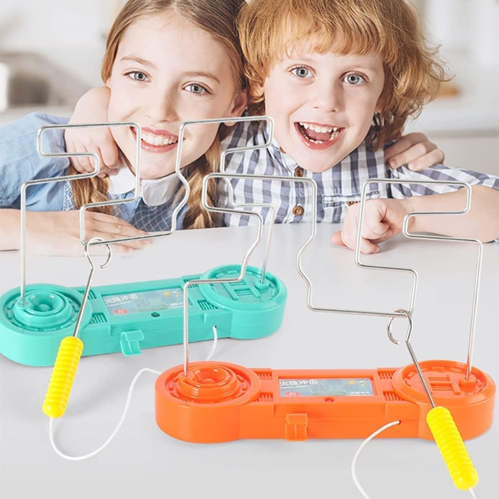 Bump Maze, Montessori Toy Electric Wire Maze Roller Game Touch Maze Puzzle Toy Collision Game Education Concentration Toy (Random Color) - Image 7