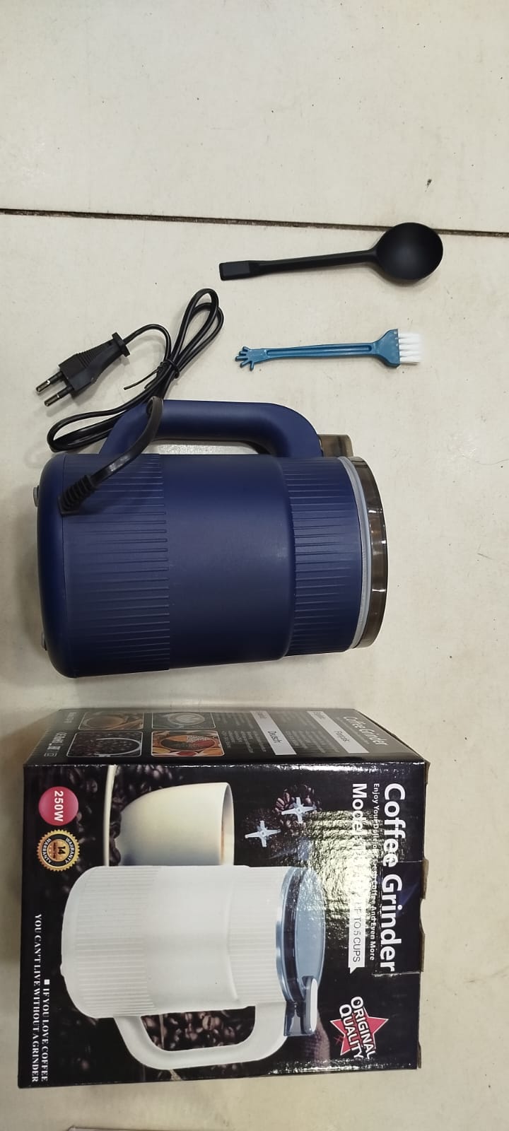 Electric Coffee Grinder & Food Processor | Model: TS-19 | 250W Powerful Motor | Upto 5 Cups - Image 5