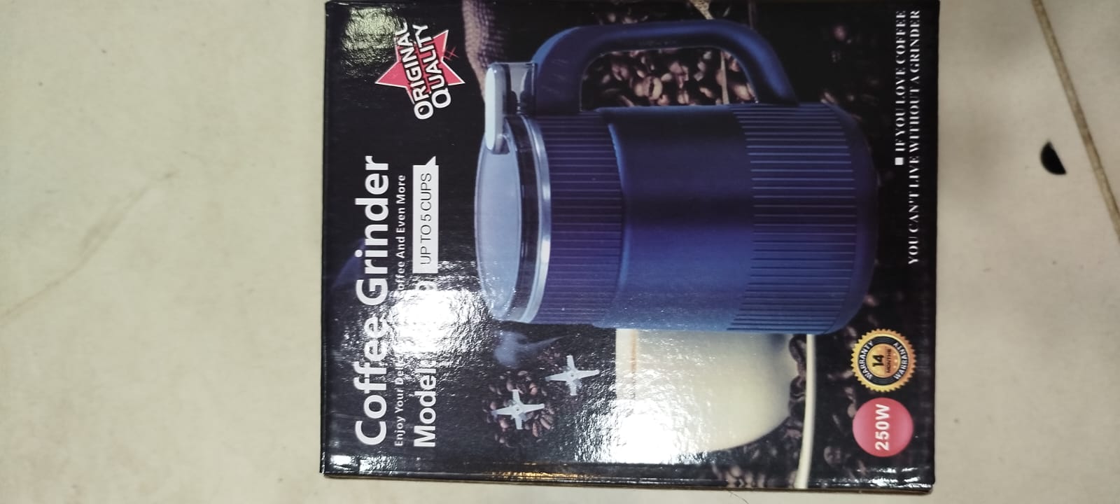 Electric Coffee Grinder & Food Processor | Model: TS-19 | 250W Powerful Motor | Upto 5 Cups - Image 7