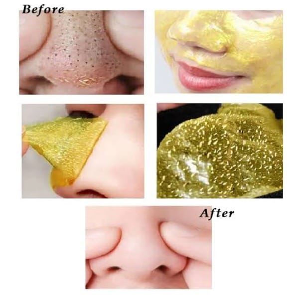 CeraVe Radiant Glow Peel-Off Gold Mask - Deep Cleansing & Brightening Facial Treatment - 100ml - Image 3