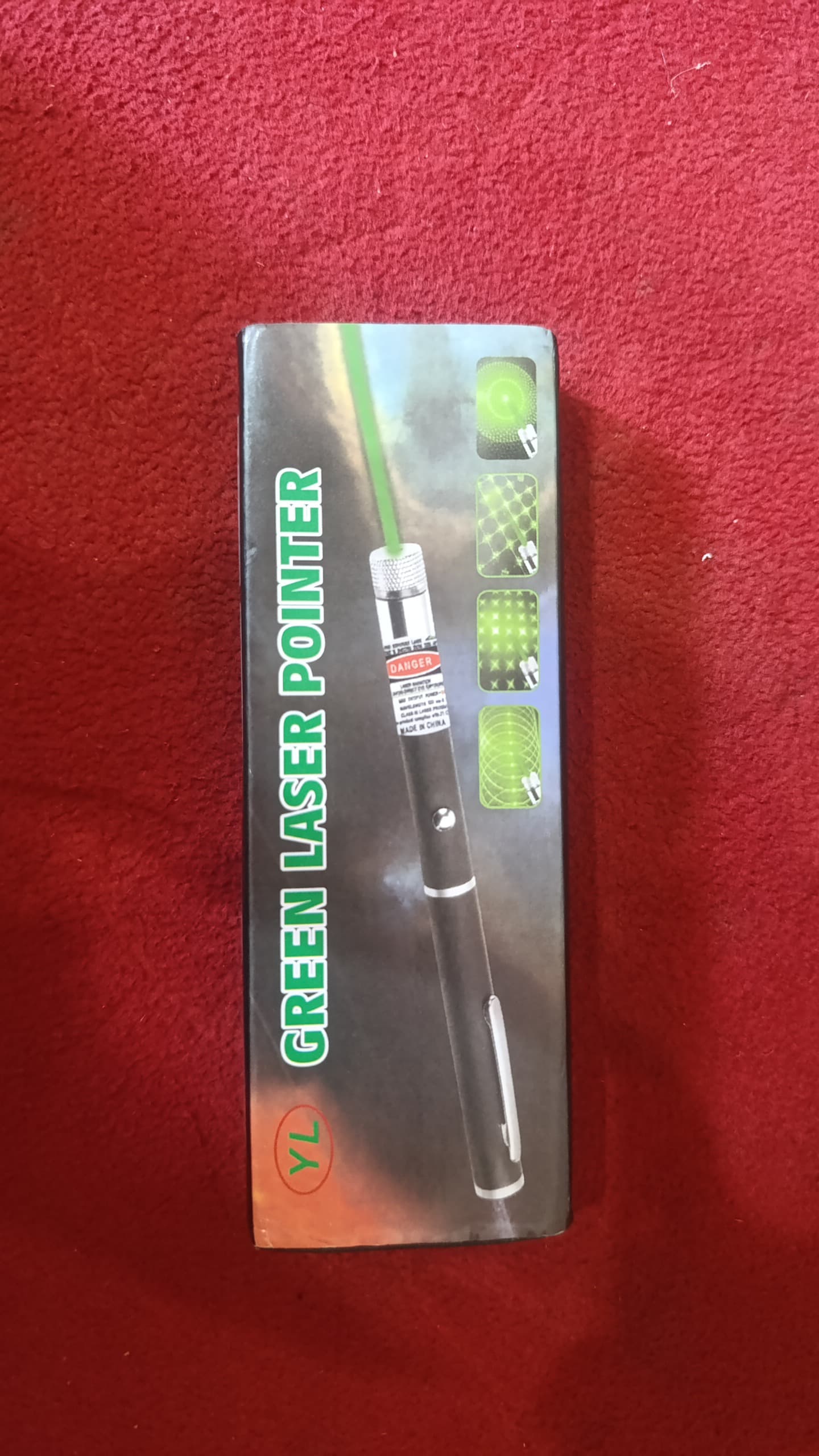 Green Multipurpose Laser Pointer Pen with Adjustable Antenna Cap for Pattern Projection and Presentations - Green Beam Light - Image 8