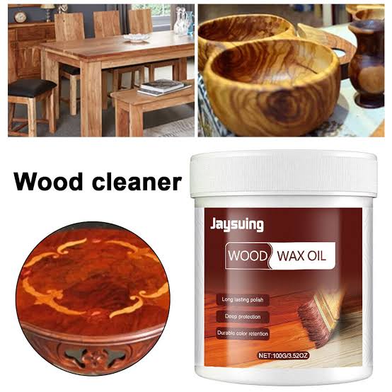 Wood Wax Oil for Furniture - Natural Finish & Deep Wood Nourishment With Bursh 100gm - Image 3