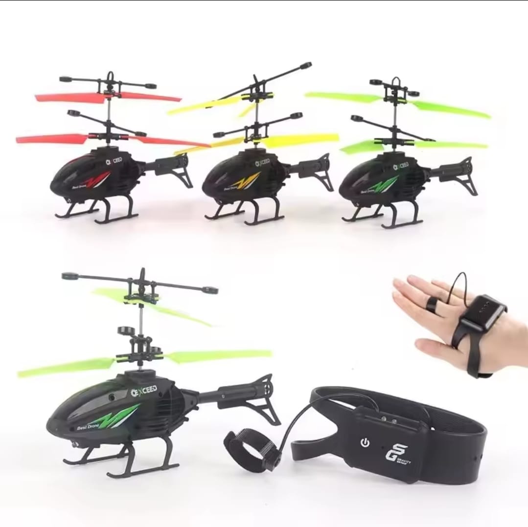 New Remote Control Aircraft Sensing Watch Watch Remote Control Aircraft Children'S Toy Helicopter Suitable For Beginners - Image 5