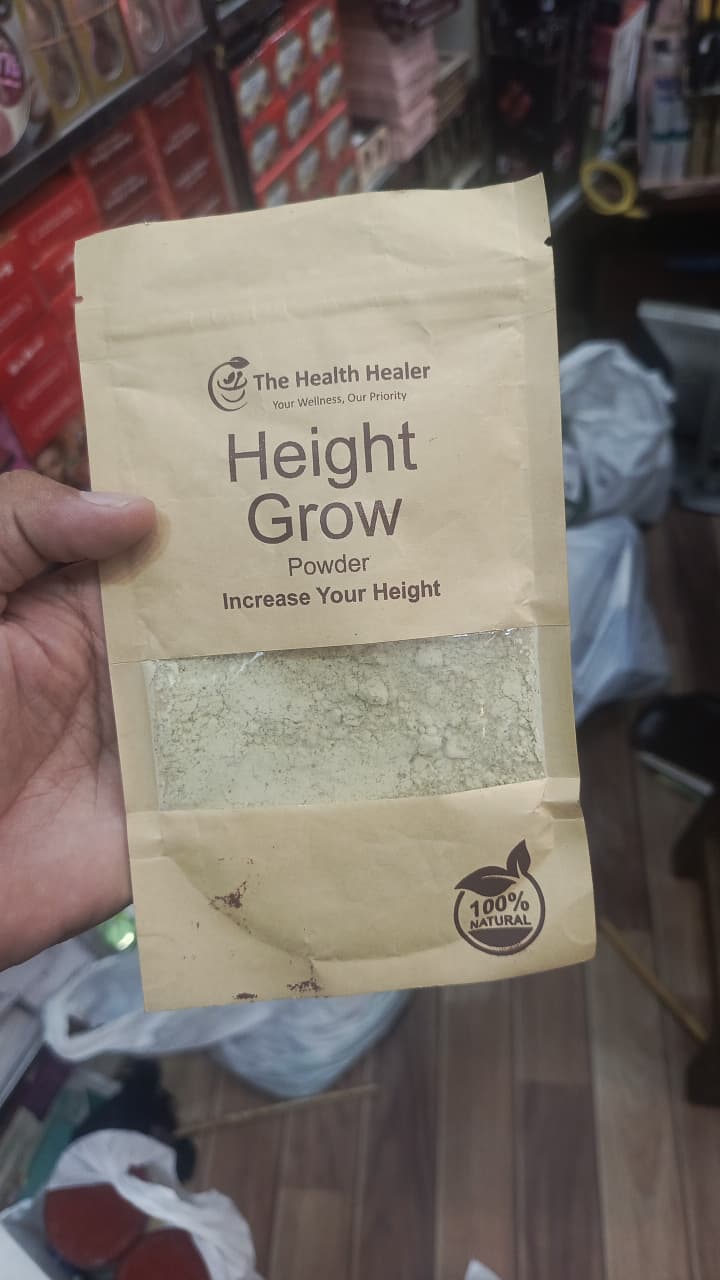 The Health Healer Height Grow Powder - 100% Natural Height Increase Supplement- 50G - Image 2
