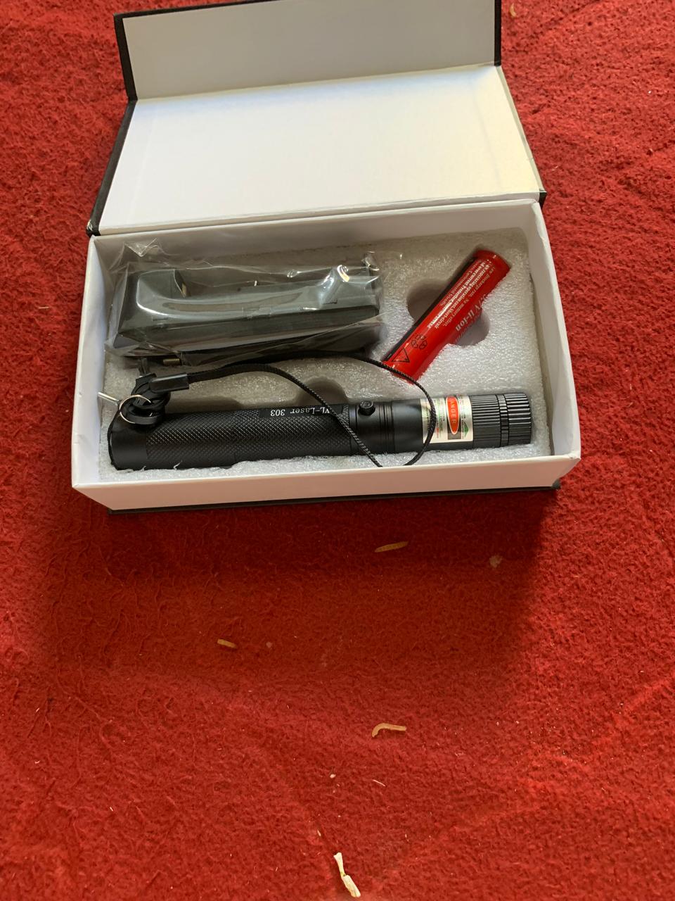 Rechargeable Powerful Green Laser Pointer - Long Range 4+ KM Beam - Water & Weather Resistant - Steel Body - Image 6