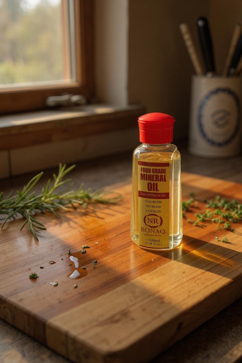 Wood Mineral Oil 100ml - Food Grade, Odorless Oil for Chopping Boards, Butcher Blocks & Utensils - Protects & Restores Wood - Image 6