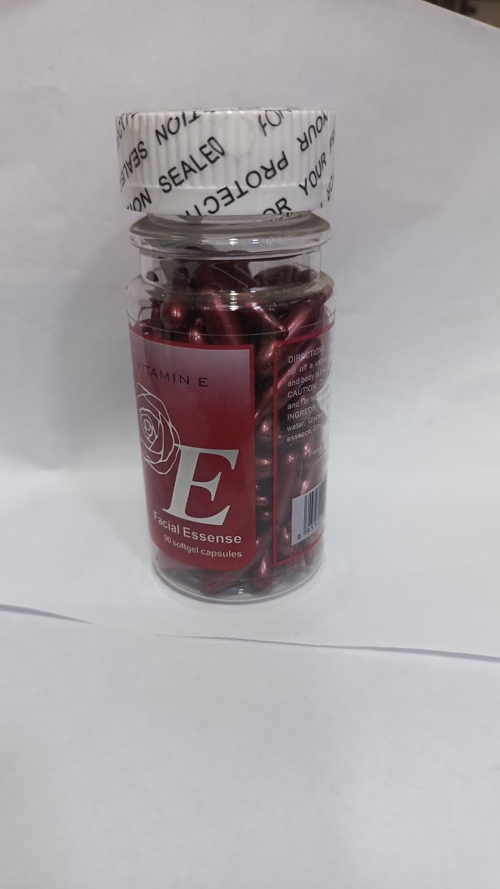 Pack Of 90 Essence of Facial Skincare - Vitamin E Skin Care Facial Capsules | Nourishing, Hydrating, Anti-Aging & Skin Protection Formula - Image 9