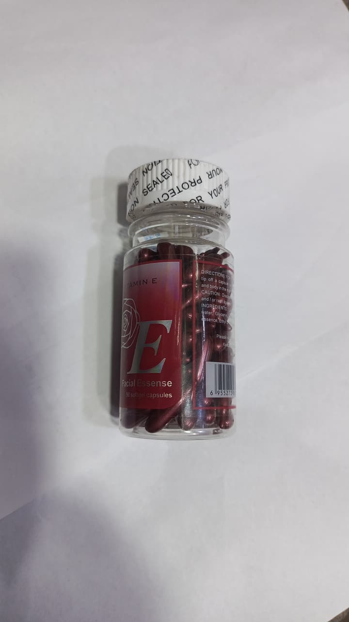 Pack Of 90 Essence of Facial Skincare - Vitamin E Skin Care Facial Capsules | Nourishing, Hydrating, Anti-Aging & Skin Protection Formula - Image 7