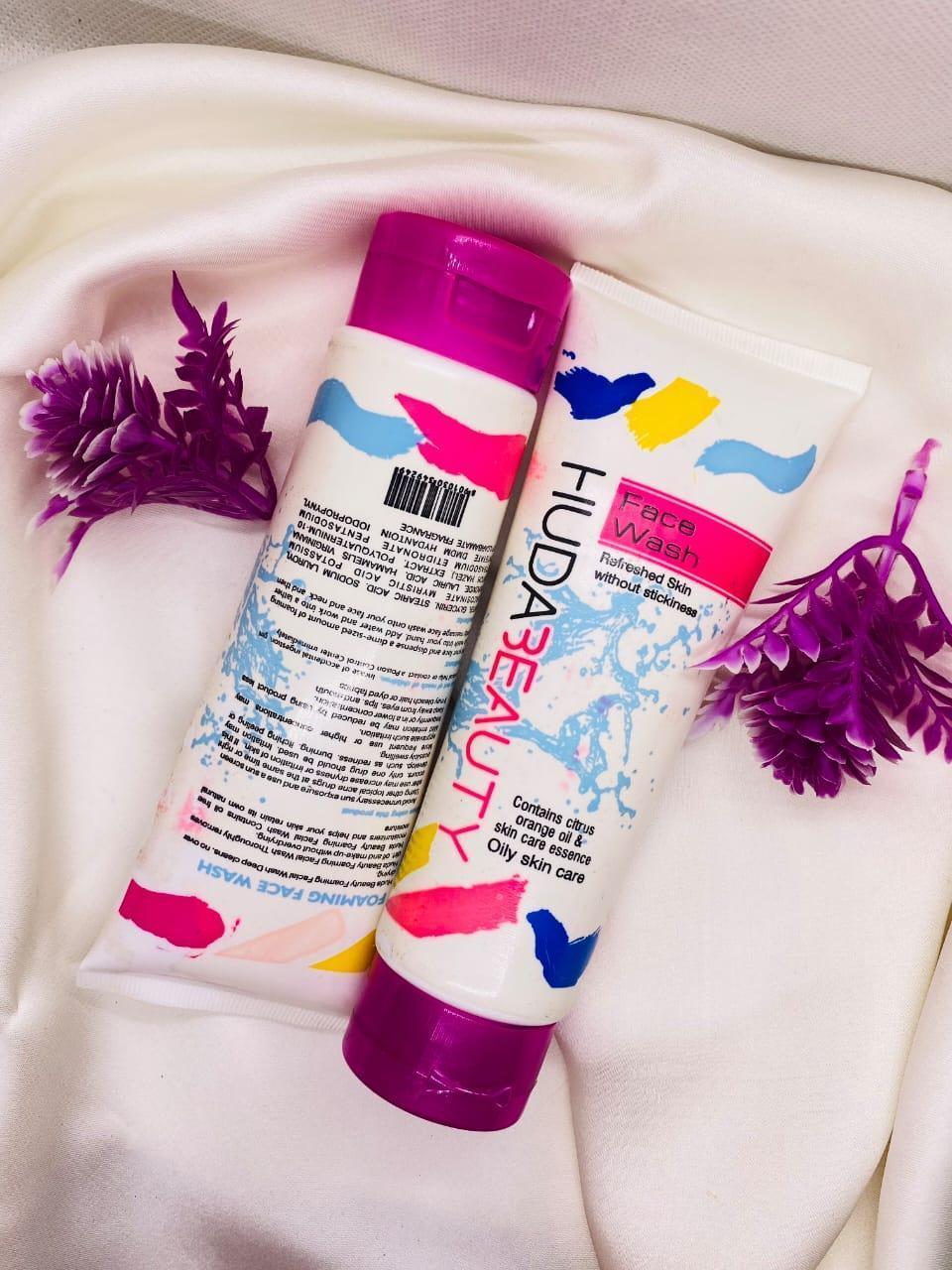Huda Beauty Face Wash 100ml - Gentle Liquid Cleanser for Oily Skin, Deep Cleansing & Refreshing Daily Skincare Formula - Image 5