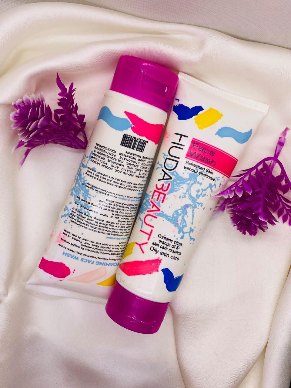 Huda Beauty Face Wash 100ml - Gentle Liquid Cleanser for Oily Skin, Deep Cleansing & Refreshing Daily Skincare Formula - Image 7