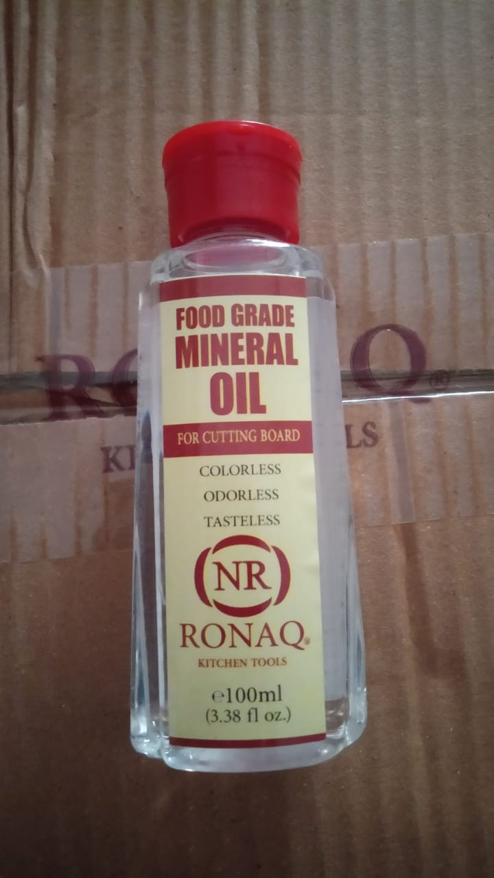 Wood Mineral Oil 100ml - Food Grade, Odorless Oil for Chopping Boards, Butcher Blocks & Utensils - Protects & Restores Wood - Image 4