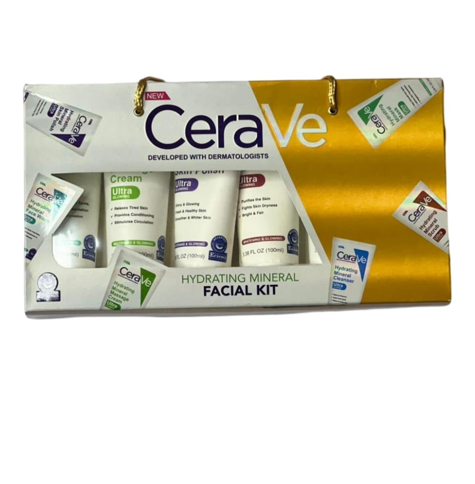 Pack of 6 CeraVe Hydrating Mineral Facial Kit | Best Quality Hydrating Mineral Facial Kit - Image 4