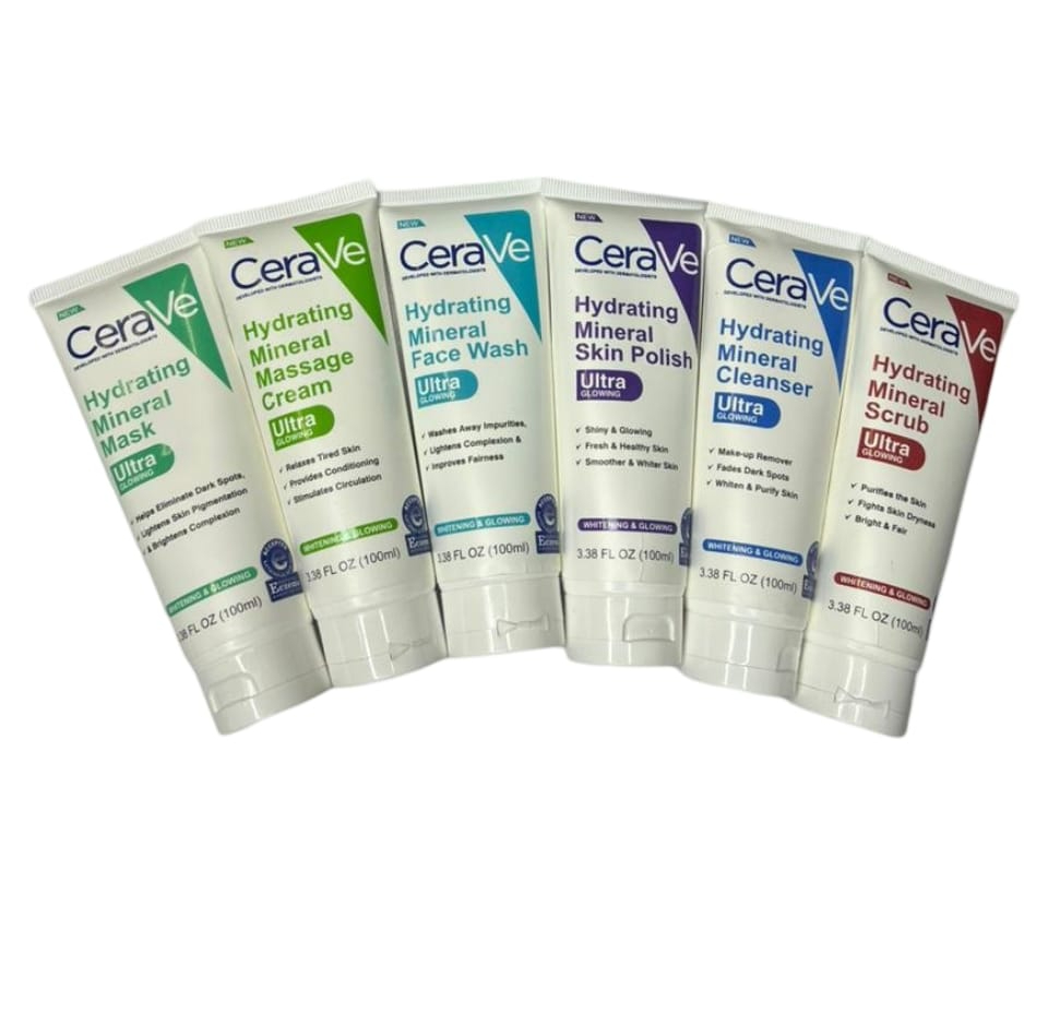 Pack of 6 CeraVe Hydrating Mineral Facial Kit | Best Quality Hydrating Mineral Facial Kit - Image 5